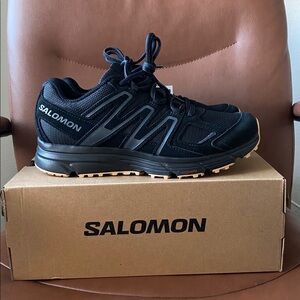 Salomon | XMN-4 Suede Sneakers – Men’s 8 – Black/Ebony/Gum